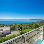 Luxury Vista With Pool And Sea View 奥帕提亚